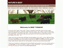 Tablet Screenshot of naturesbeef.net